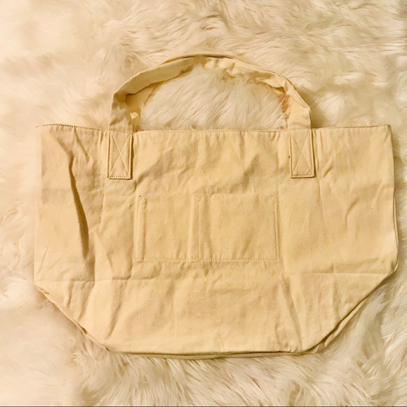 Juicy Couture “Juicy” Logo Large Canvas Tote Bag - Picture 2 of 4